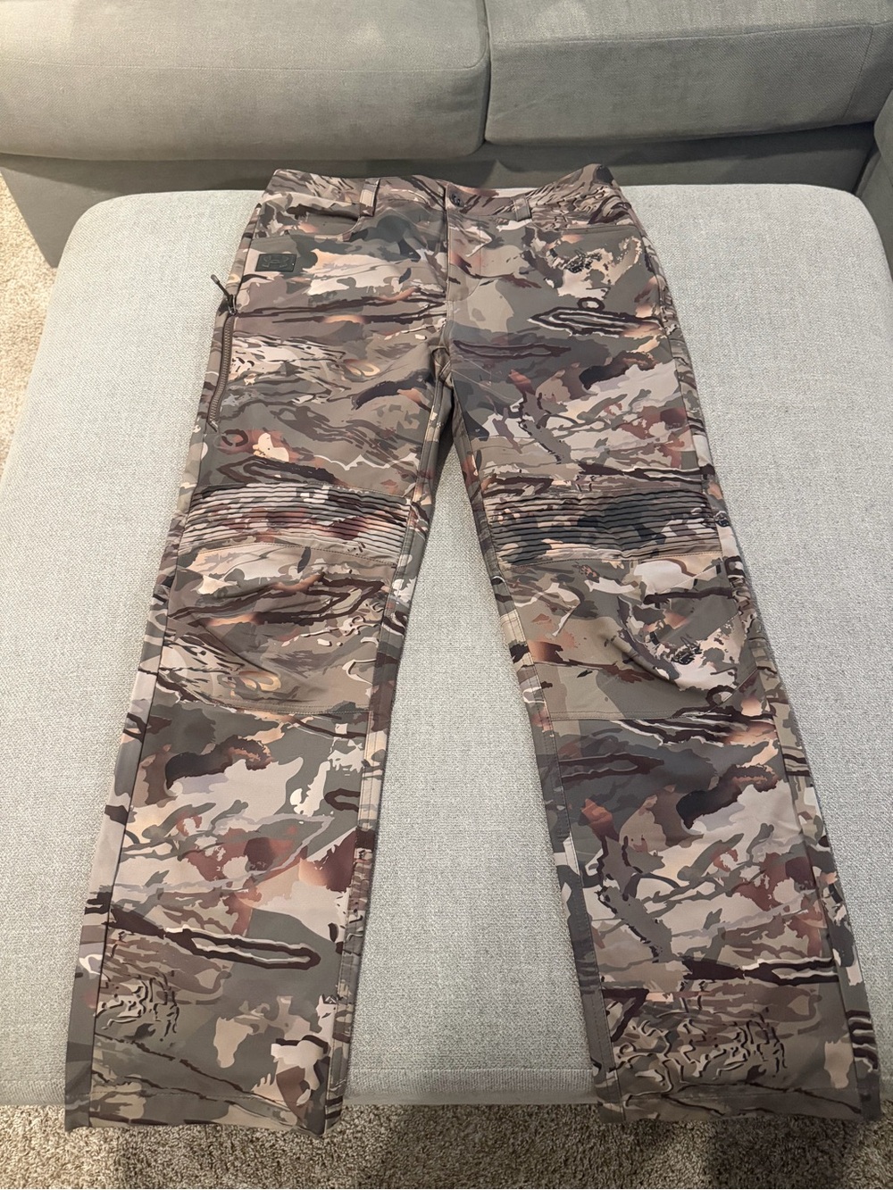 Under Armour Men's Camo Cargo Pants - Multi-Tone Brown/Green